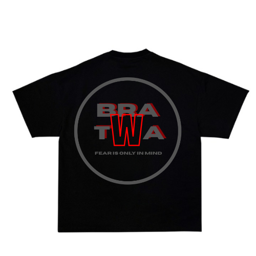 Bratva "Fear is only in mind" t-shirt