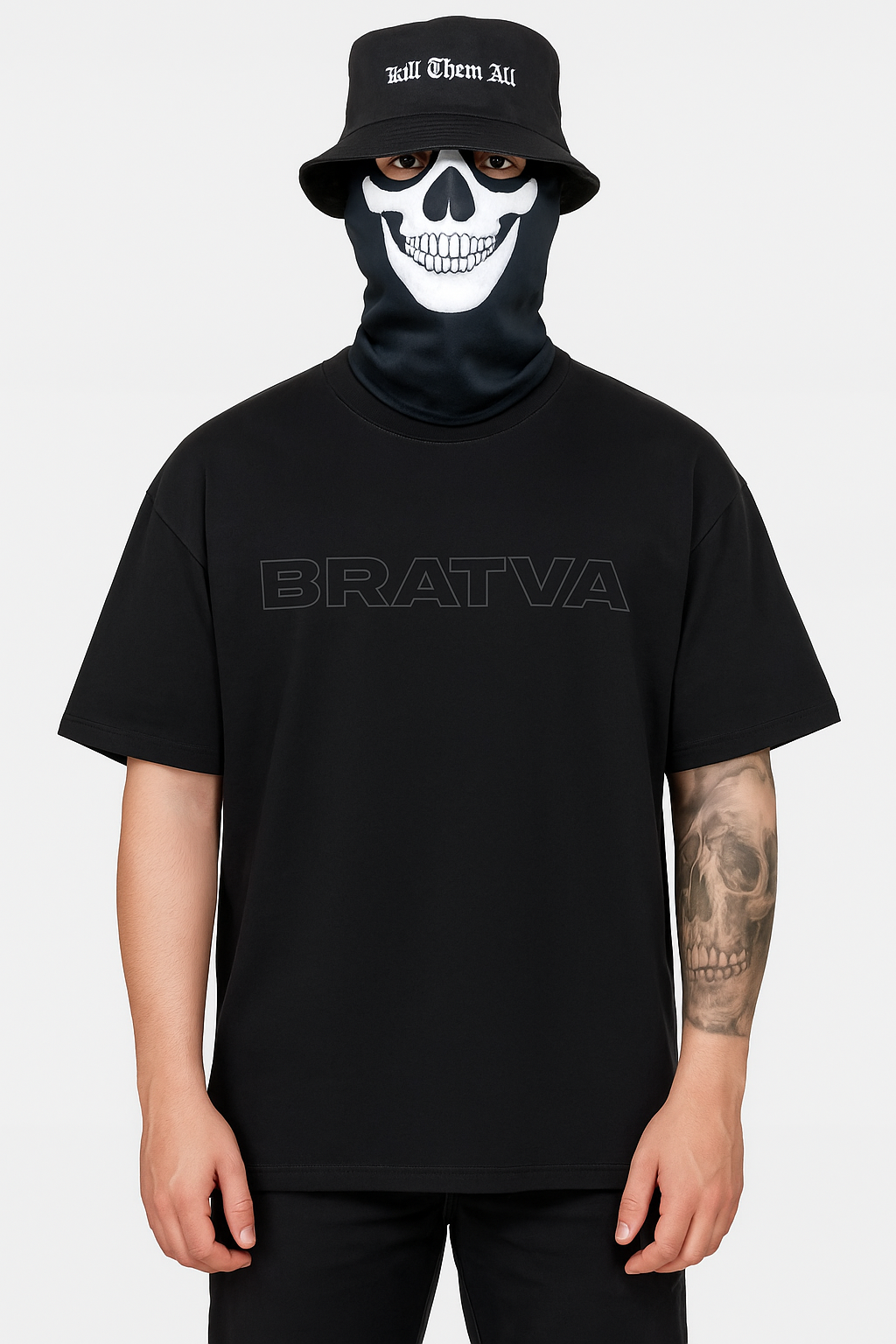 Bratva "Fear is only in mind" t-shirt