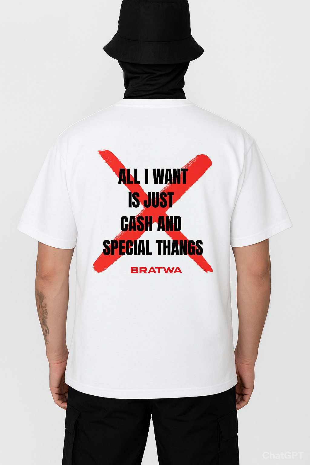 Bratwa "Cash and special things" t-shirt