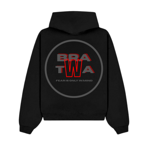 Bratwa "Fear in only in mind" Hoodie