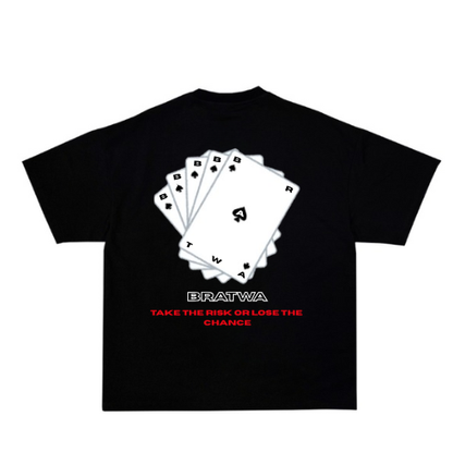 Bratwa "Take the risk or lose the chance" t-shirt
