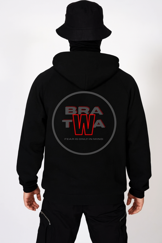 Bratwa "Fear in only in mind" Hoodie