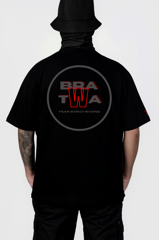 Bratva "Fear is only in mind" t-shirt