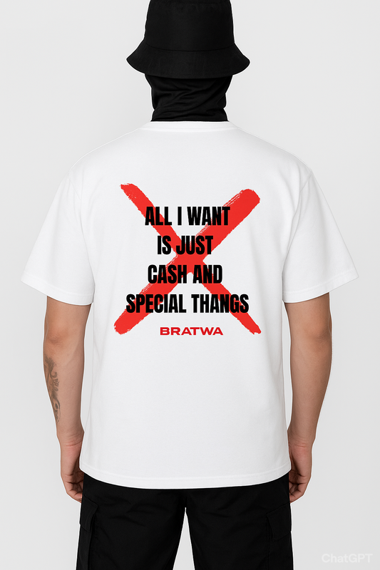 Bratwa "Cash and special things" t-shirt